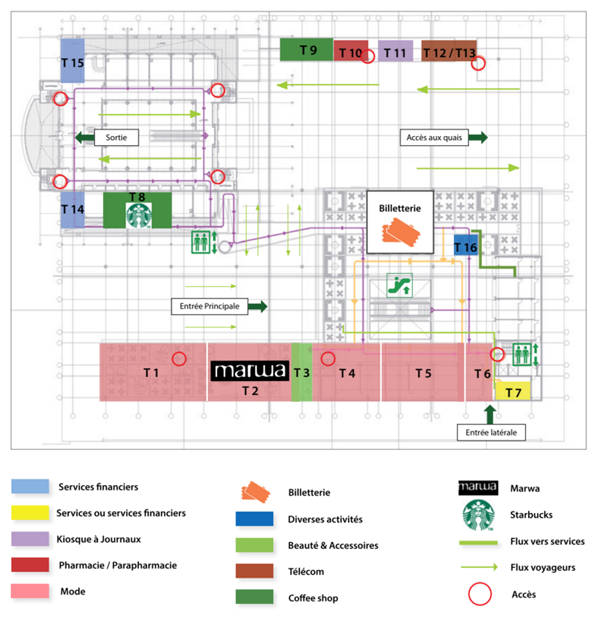 Oncf: Commercialisation des locaux commerciaux dans les nouvelles gares LGV