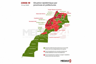 Covid-19. Suivez la situation dans les provinces (au 13 mai)
