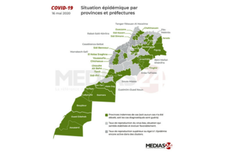 30 provinces désormais sans Covid-19 (16 mai à 16H)