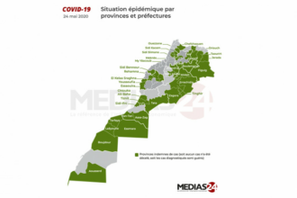 Covid-19: Meknès passe en zone verte (situation au 24 mai à 16H)