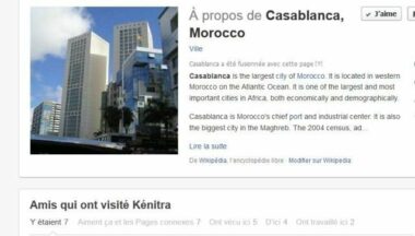 Mystère sur Facebook, Kénitra remplace Casa