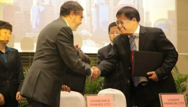 CFC signe un partenariat avec le centre financier de Shanghai