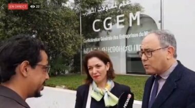 EN DIRECT. Hakim Marrakchi dépose sa candidature à la présidence de la CGEM