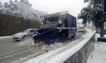 Chute de neige à Taza: retour à la normale