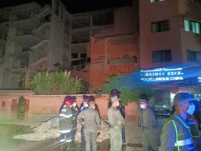 Marrakech: Un mort après l'effondrement d'un chantier d'extension d'une clinique