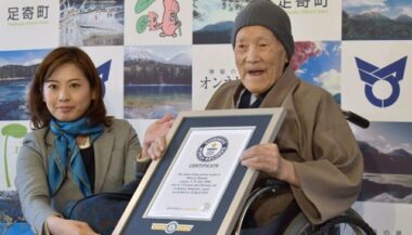 Un Japonais de 112 ans officiellement reconnu doyen de l'humanité