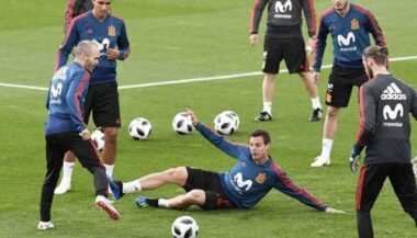 Espagne: Nacho absent à l'entraînement