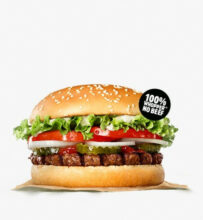 Burger King dévoile le vegetarian Whopper: un burger 100% végétarien