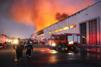 Casablanca: Incendie dans un dépôt de stockage, feu circonscrit