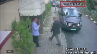 Le Washington post publie une photo du journaliste saoudien disparu, à l'entrée du consulat saoudien
