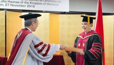 La Princesse Lalla Hasnaa, docteur honoris causa de l’université japonaise Ritsumeikan
