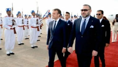 Macron est arrivé à Tanger