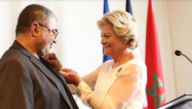 Mahi Binebine reçoit la Légion d'honneur