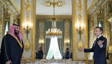 Le prince héritier saoudien et Macron affichent leur proximité mais pas sur l'Iran