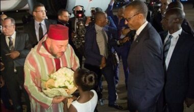 Les premières photos de l'arrivée du Roi au Rwanda