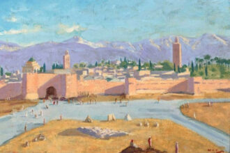 Tour de la Koutoubia: une toile de Churchill présentée aux enchères lundi à Londres