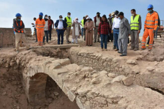 60 ans après le séisme d'Agadir, découverte du portail de la kasbah d'Oufella