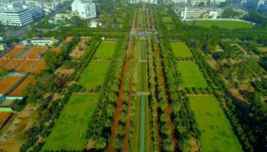 Parc de la Ligue arabe: les travaux sont à 97% d'avancement (images)