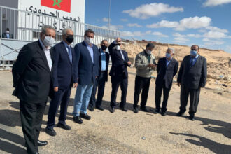 Les chefs de 8 partis politiques en visite à Guergarate