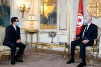 Bourita, porteur d'un message du Roi, reçu à Tunis par le président Kaïs Saeïd