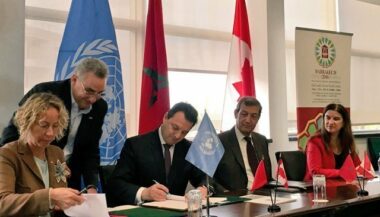 COP22: Accord de subvention de 1,4 M$ entre le Canada et le Pnud