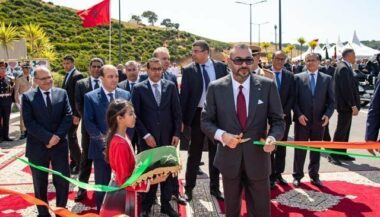 Le Roi Mohammed VI inaugure la rocade n°2 Rabat-Salé