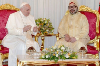 Message du Roi Mohammed VI au Pape François pour le 8e anniversaire de son pontificat