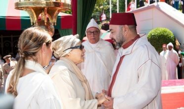 La traditionnelle réception de la fête du Trône