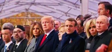 Le Roi Mohammed VI au centenaire de l’armistice