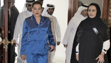 La Princesse Lalla Hasnaa représente le Roi à la cérémonie d'inauguration officielle de la Bibliothèque nationale du Qatar
