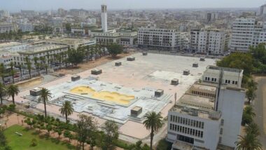 Casablanca. Réaménagement de Place Rachidi: le skate park prend forme (photos)