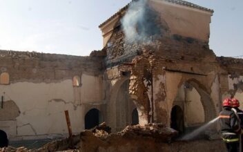 Des experts évaluent les dégâts de la grande mosquée de Taroudant