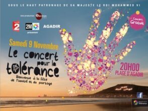 Un riche plateau pour le 9e Concert pour la tolérance d'Agadir