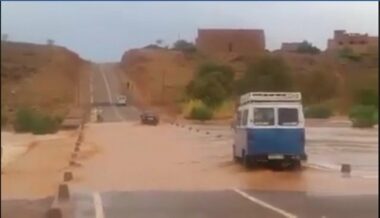 Dégâts sur la route nationale Zagora-Ouarzazate: Réaction du ministère de l'Equipement