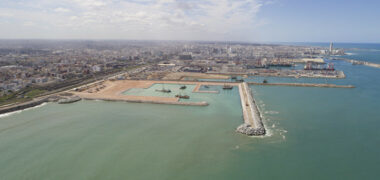 L'extension de la jetée Moulay Youssef au port de Casa attribuée à Somagec