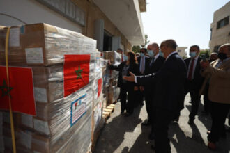 L'aide humanitaire marocaine remise à l'Autorité nationale palestinienne