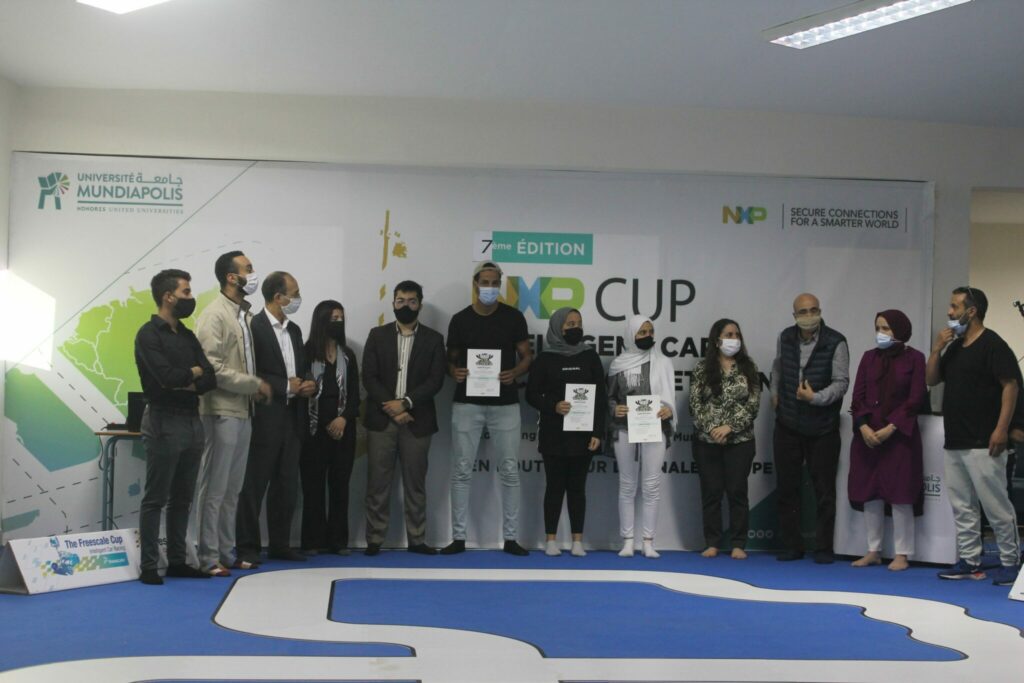 L’Ecole d’ingénieurs de Mundiapolis se classe 2e au concours NXP Cup EMEA