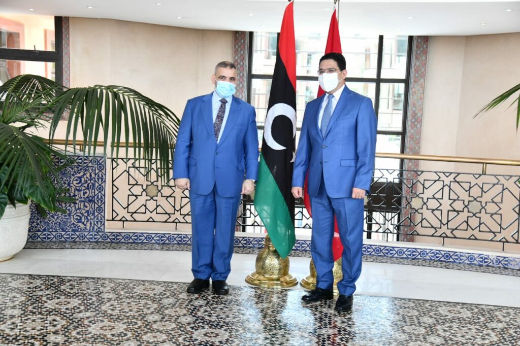 Libye: Nasser Bourita s'entretient avec Aguila Salah et Khaled Al Mechri