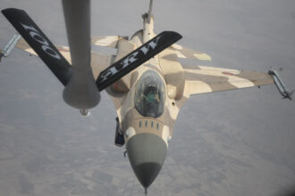 Des F16 et KC-135 américains à l'exercice militaire African Lion