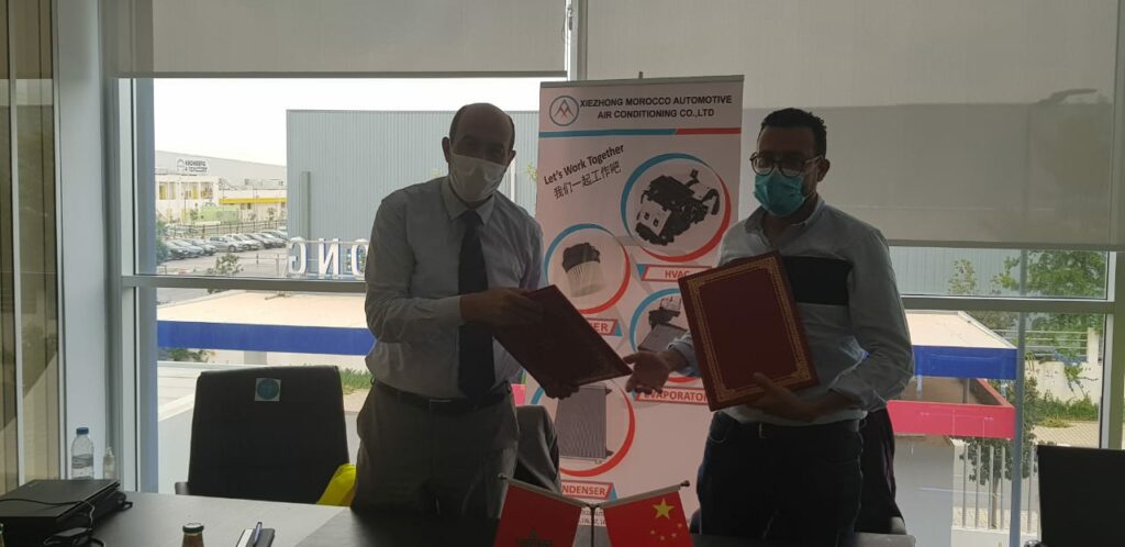 Signature d'un partenariat entre l’Esith et l'équipementier automobile Xiezhong