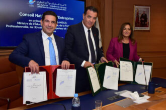 CGEM: trois conventions pour promouvoir l'entrepreneuriat dans la formation professionnelle