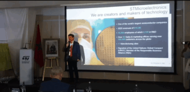 Présentation du groupe STMicroelectronics, du site de Bouskoura et de ses activités