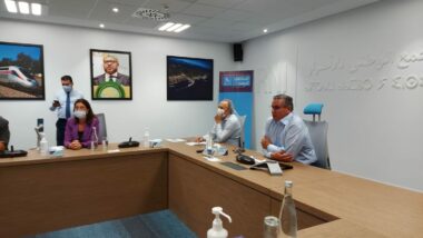 En direct du bureau du président du RNI en visio-conférence avec les sièges régionaux