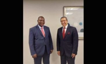 Omar Hilale reçu en audience par le président centrafricain