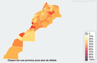 Élections 2021 : les cartes de la densité territoriale parti par parti, province par province