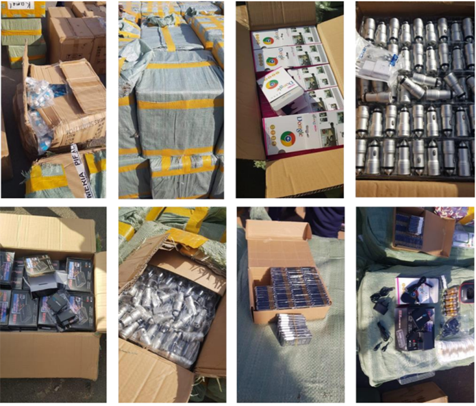 Port de Nador : saisie de plus de 2,5 millions de dirhams d’accessoires de téléphones mobiles