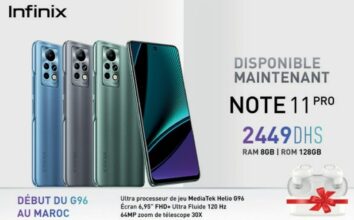 Infinix introduit le premier processeur G96 au Maroc à travers le nouveau Note 11 Pro