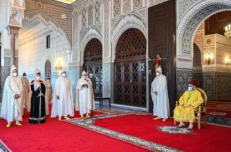 Le Roi reçoit les membres élus du Conseil supérieur du pouvoir judiciaire