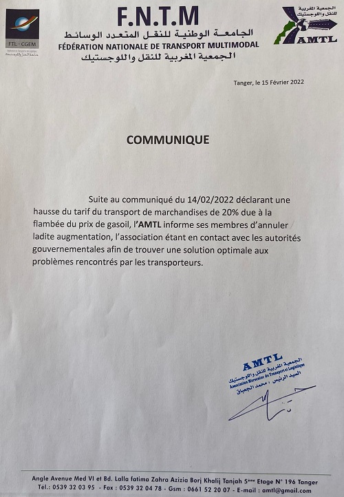 Hausse des prix du Transport : récit d'un rétropédalage
