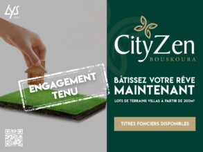 Lys Immo livre la première tranche de ses lots de terrains pour villas CityZen Bouskoura